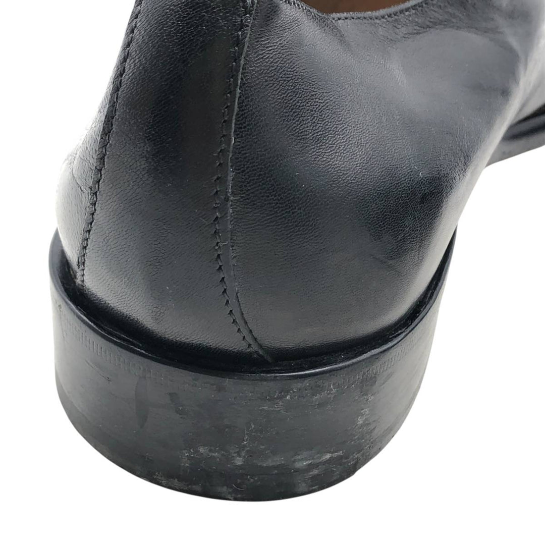 Bruno Magli U-tip shoes, Made in Italy, Size 9 1/2 M Men's 27.5cm unclear black type Vintage Second Hand