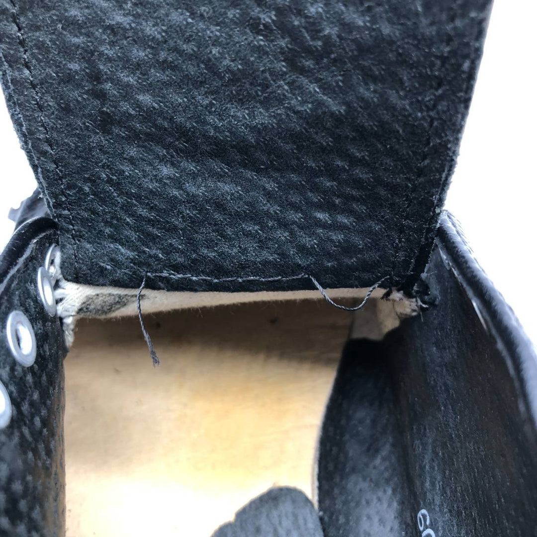 Stafford Full Brogue Wingtip Shoes Made in USA 8D Men's 26.0cm genuine leather black type Vintage Second Hand
