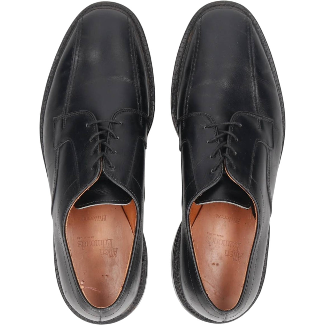 Allen Edmonds Hillcrest Swirl Mocha Leather Shoes, Size 10, Made in USA Men's 28.0cm genuine leather black type Vintage Second Hand