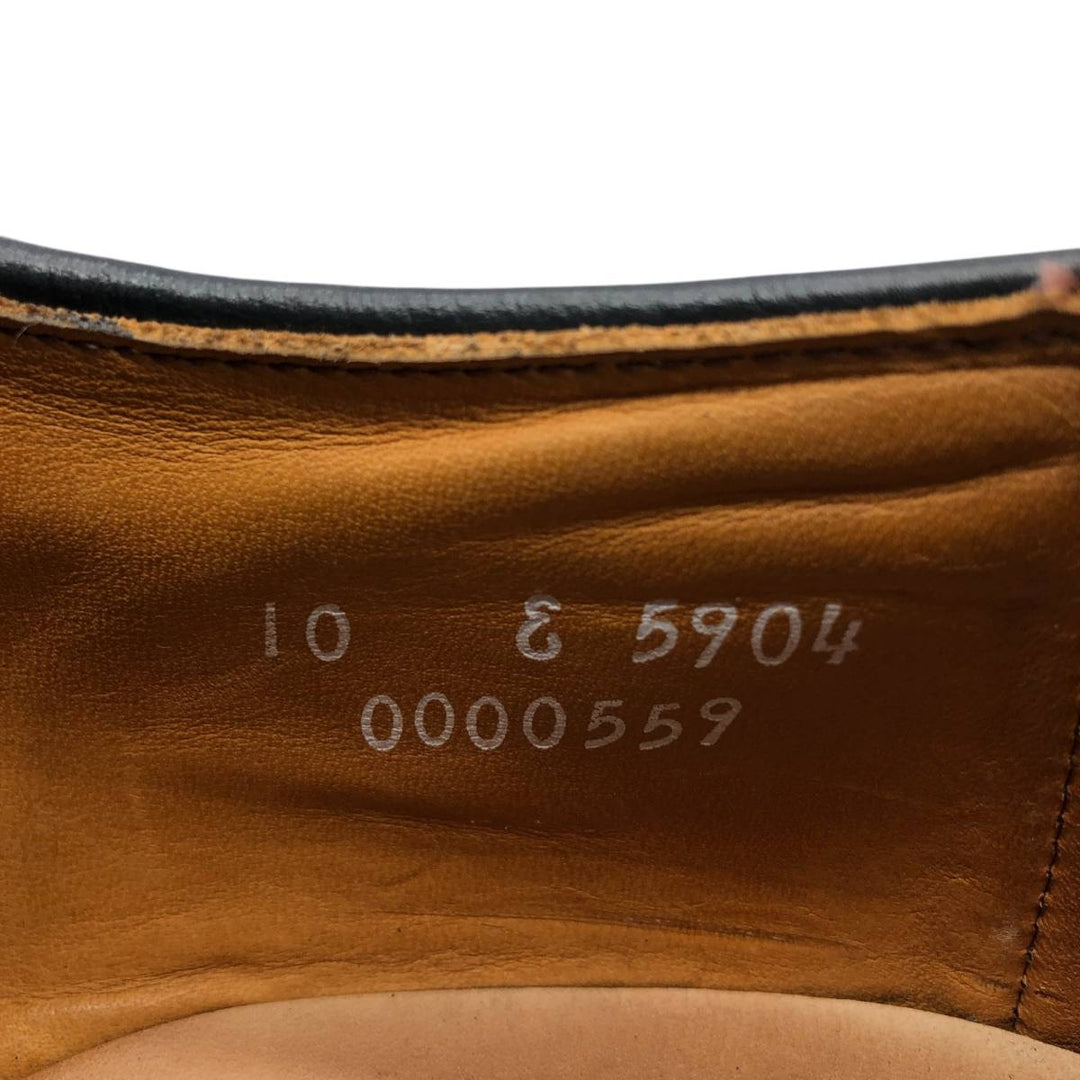 Allen Edmonds Hillcrest Swirl Mocha Leather Shoes, Size 10, Made in USA Men's 28.0cm genuine leather black type Vintage Second Hand