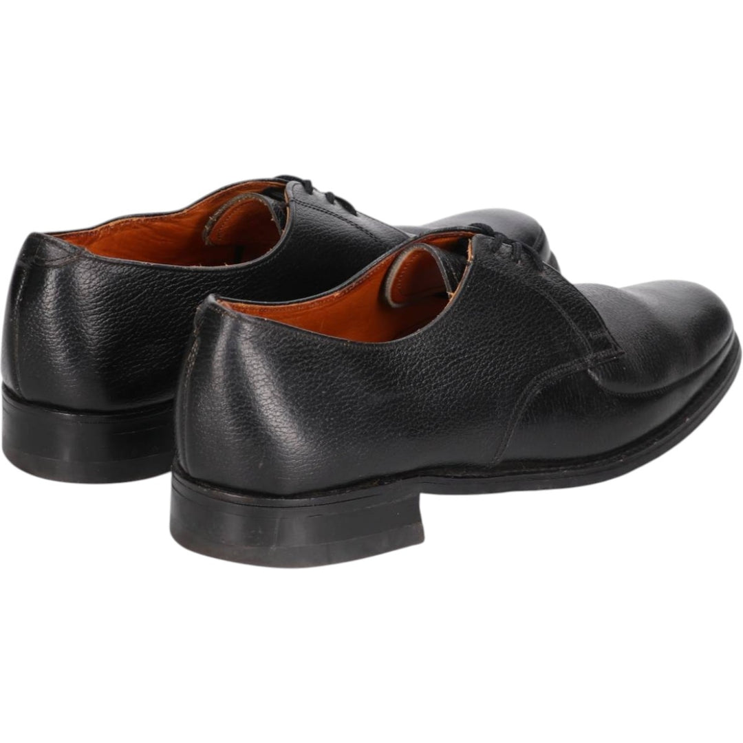 John Hampton U-Tip Shoes, Made in England, Size 9 Men's 27.5cm unclear black type Vintage Second Hand