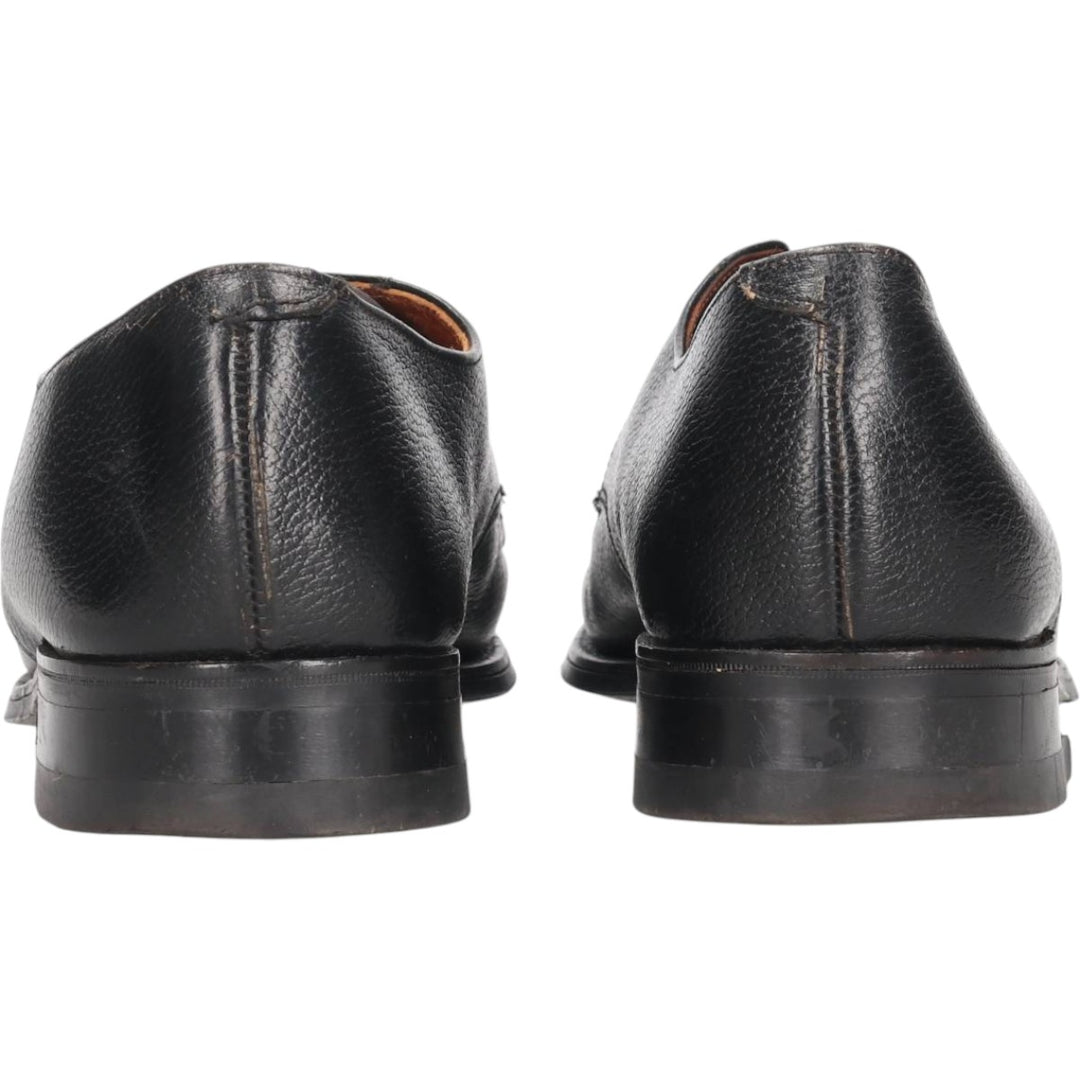 John Hampton U-Tip Shoes, Made in England, Size 9 Men's 27.5cm unclear black type Vintage Second Hand