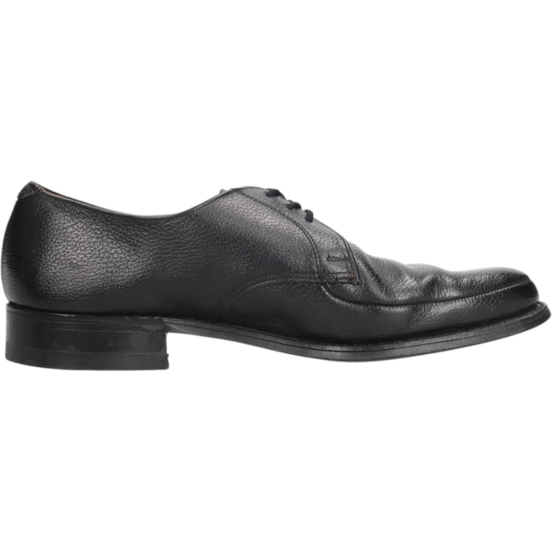 John Hampton U-Tip Shoes, Made in England, Size 9 Men's 27.5cm unclear black type Vintage Second Hand