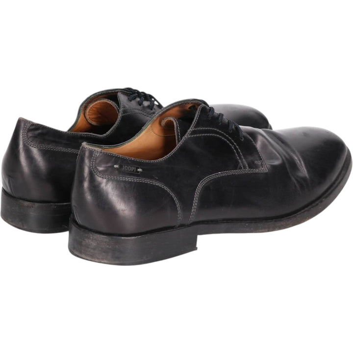 JOOP! Plain Toe Shoes, Made in Italy, Size 43 Men's 27.5cm genuine leather black type Vintage Second Hand