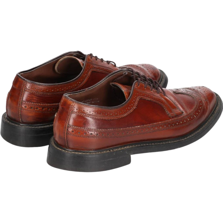 Wingtip shoes 41.5 Men's 28.0cm unclear brown type Vintage Second Hand