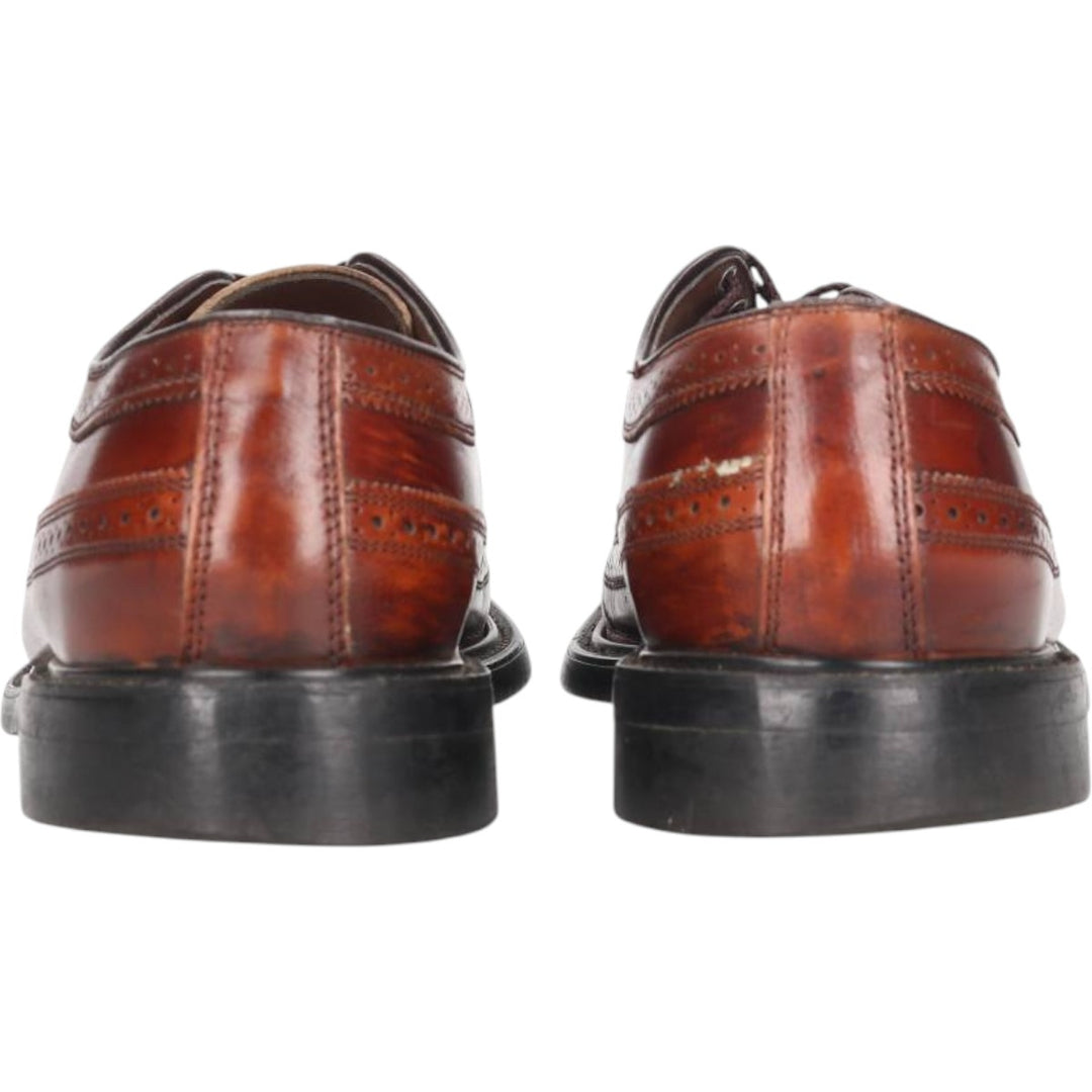 Wingtip shoes 41.5 Men's 28.0cm unclear brown type Vintage Second Hand