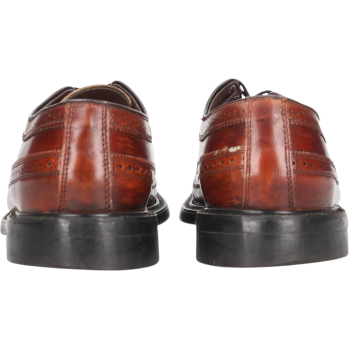 Wingtip shoes 41.5 Men's 28.0cm unclear brown type Vintage Second Hand