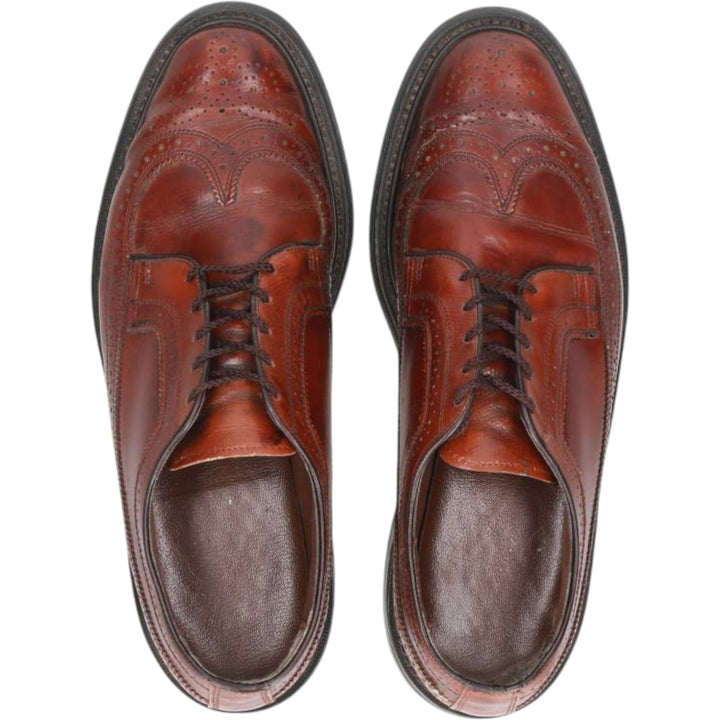 Wingtip shoes 41.5 Men's 28.0cm unclear brown type Vintage Second Hand