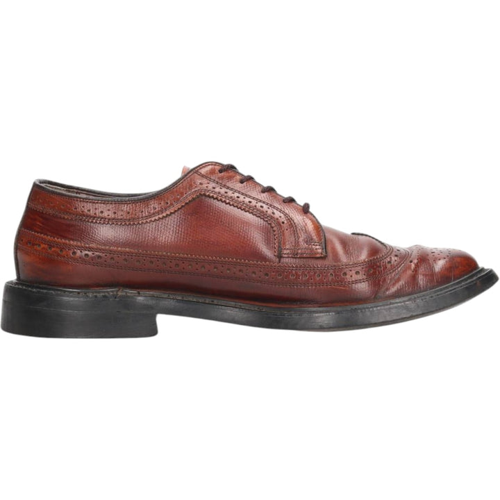 Wingtip shoes 41.5 Men's 28.0cm unclear brown type Vintage Second Hand