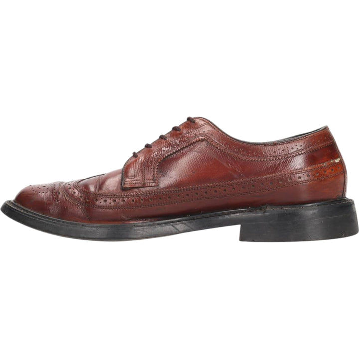 Wingtip shoes 41.5 Men's 28.0cm unclear brown type Vintage Second Hand