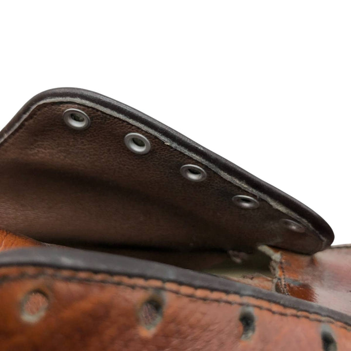 Wingtip shoes 41.5 Men's 28.0cm unclear brown type Vintage Second Hand