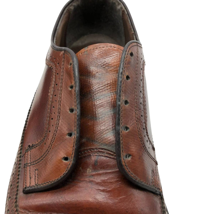 Wingtip shoes 41.5 Men's 28.0cm unclear brown type Vintage Second Hand
