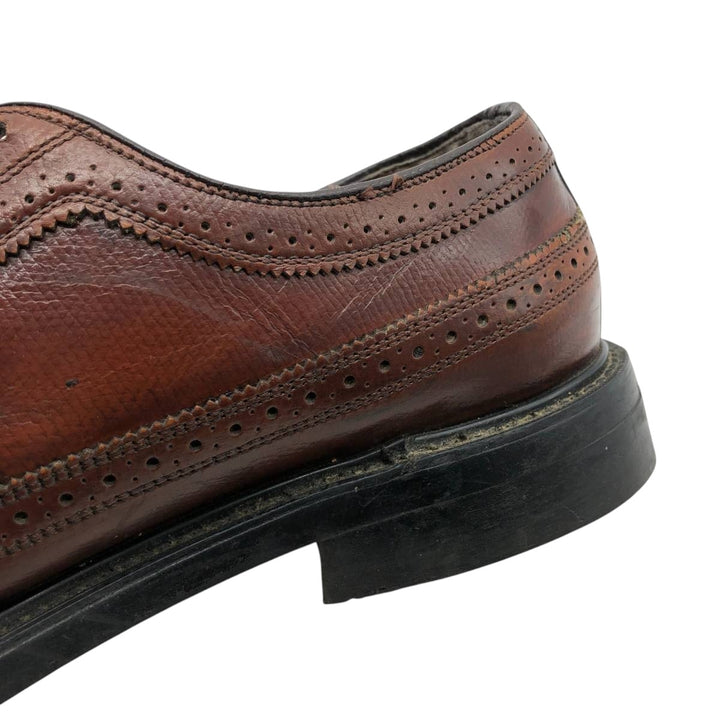 Wingtip shoes 41.5 Men's 28.0cm unclear brown type Vintage Second Hand
