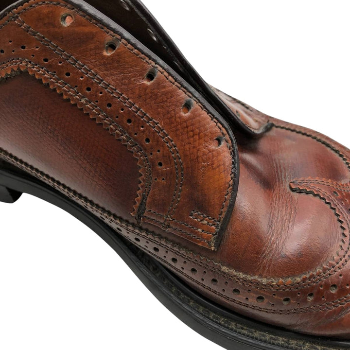 Wingtip shoes 41.5 Men's 28.0cm unclear brown type Vintage Second Hand