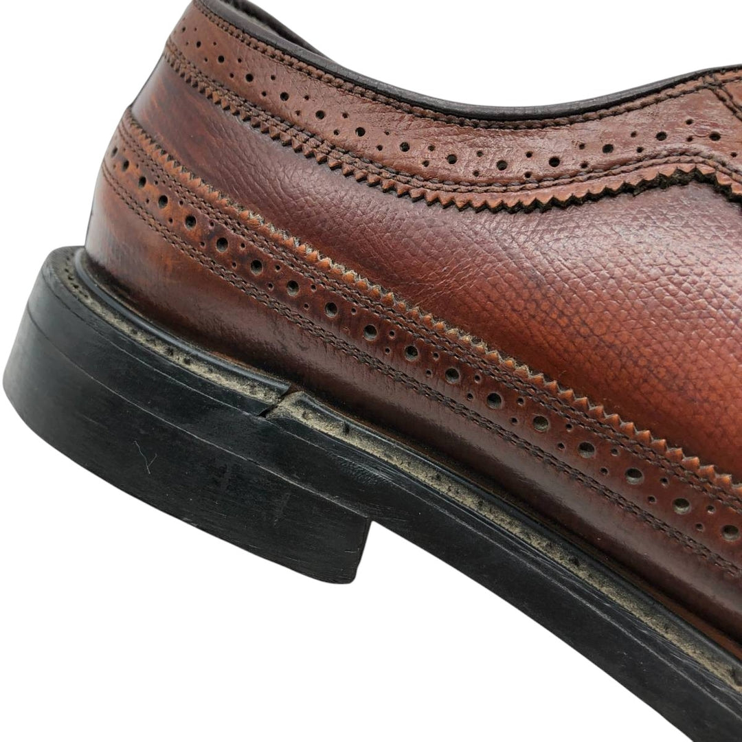 Wingtip shoes 41.5 Men's 28.0cm unclear brown type Vintage Second Hand