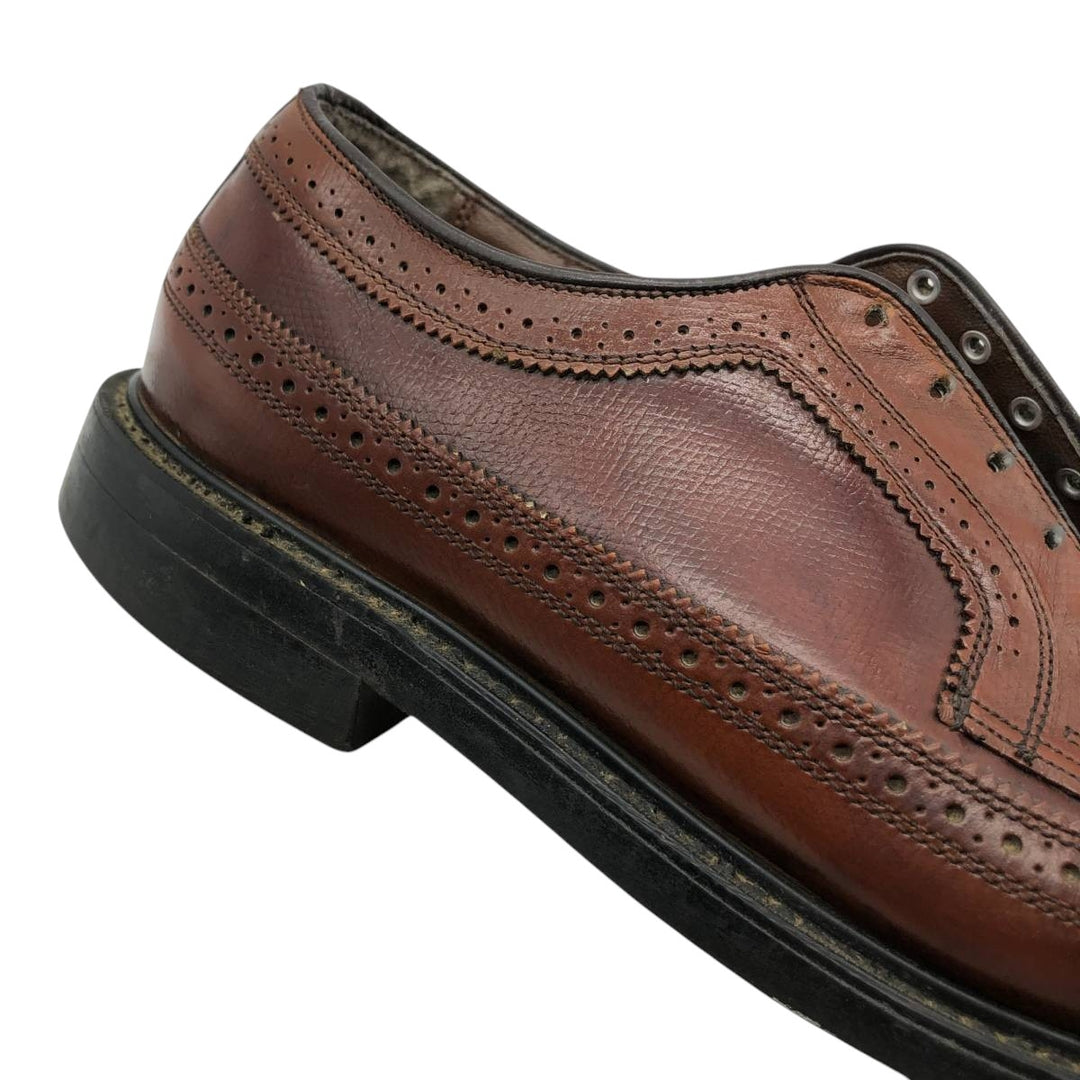 Wingtip shoes 41.5 Men's 28.0cm unclear brown type Vintage Second Hand
