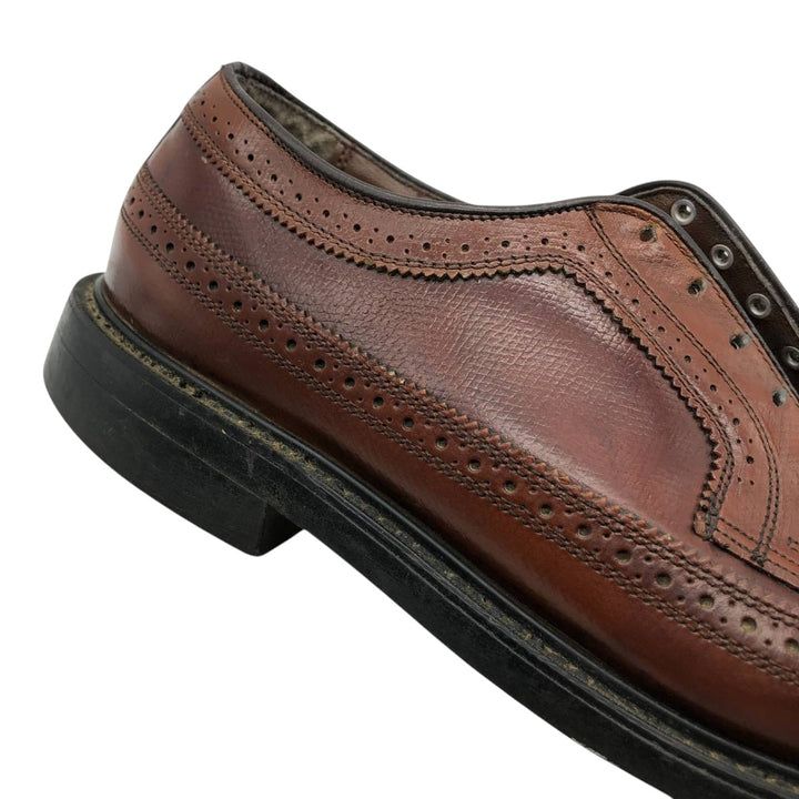 Wingtip shoes 41.5 Men's 28.0cm unclear brown type Vintage Second Hand