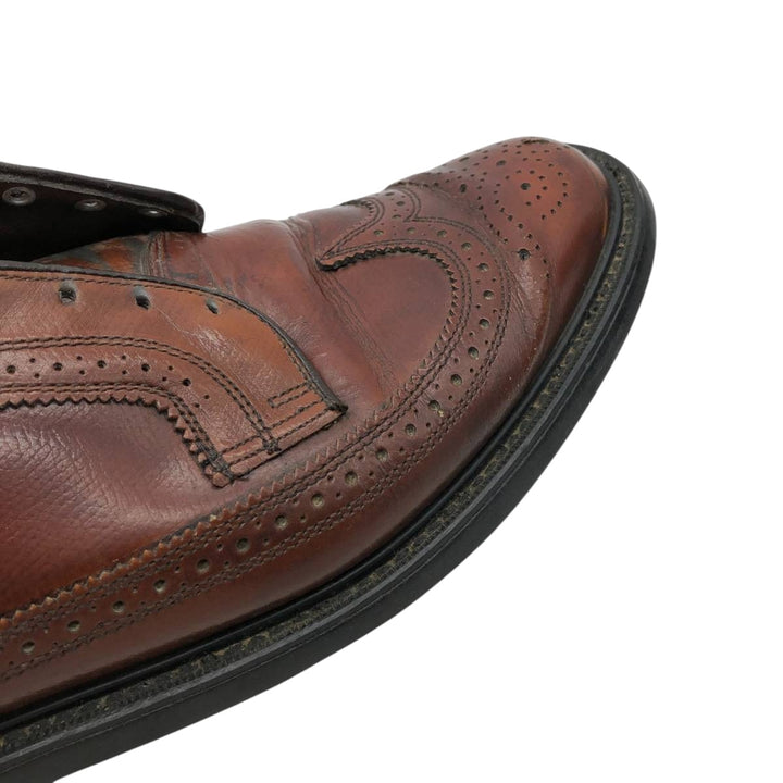 Wingtip shoes 41.5 Men's 28.0cm unclear brown type Vintage Second Hand
