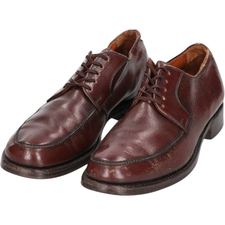 U-tip shoes Men's 27.0cm genuine leather brown type Vintage Second Hand