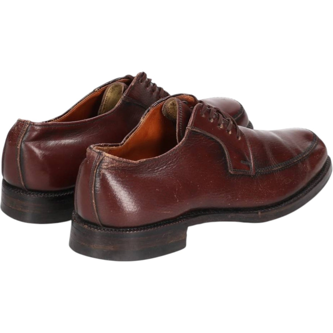 U-tip shoes Men's 27.0cm genuine leather brown type Vintage Second Hand