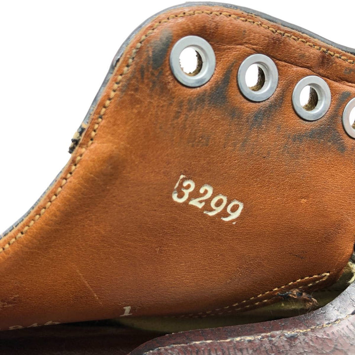 U-tip shoes Men's 27.0cm genuine leather brown type Vintage Second Hand