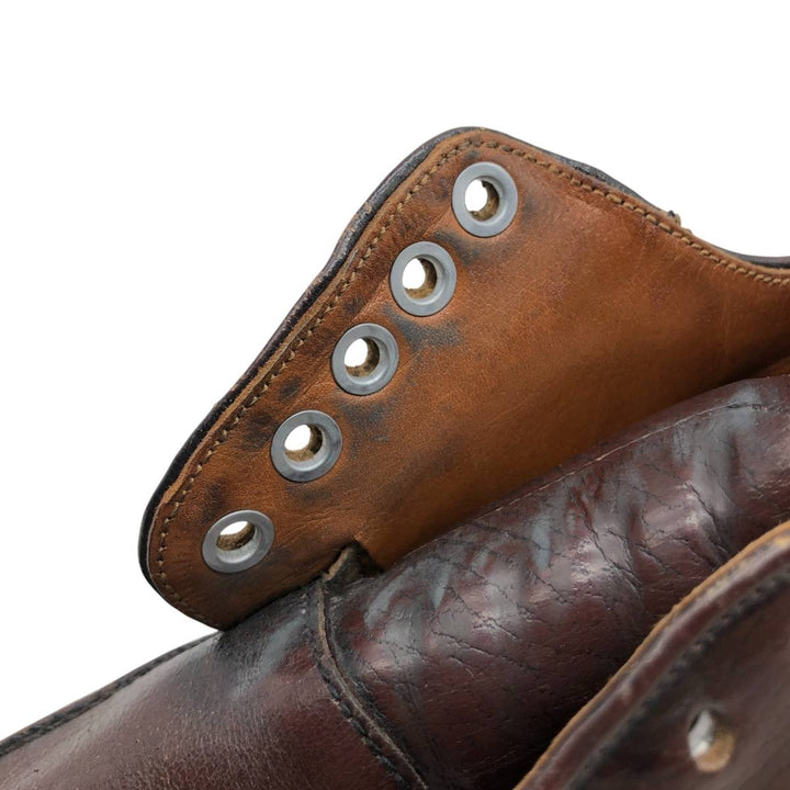 U-tip shoes Men's 27.0cm genuine leather brown type Vintage Second Hand