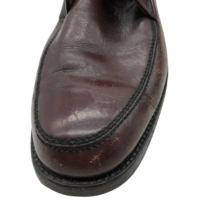 U-tip shoes Men's 27.0cm genuine leather brown type Vintage Second Hand