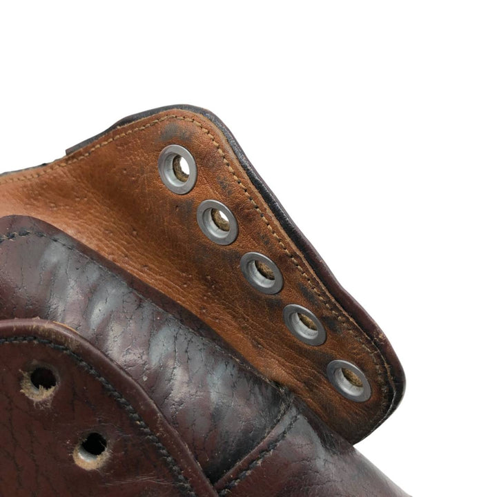 U-tip shoes Men's 27.0cm genuine leather brown type Vintage Second Hand