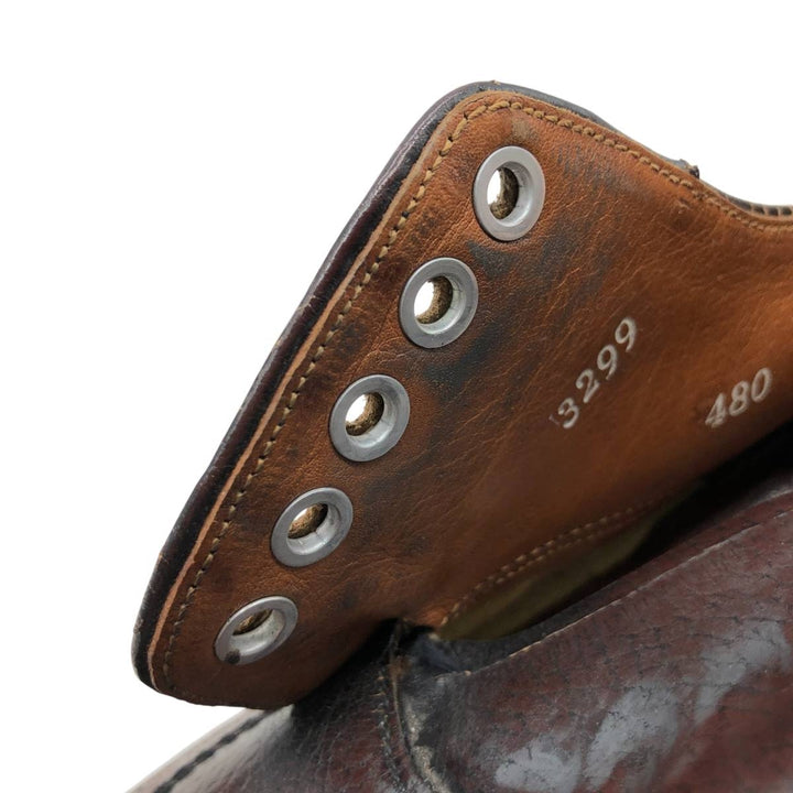 U-tip shoes Men's 27.0cm genuine leather brown type Vintage Second Hand