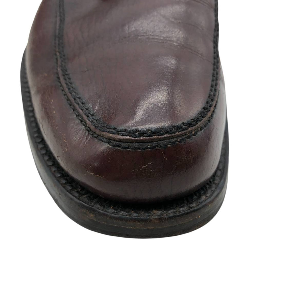 U-tip shoes Men's 27.0cm genuine leather brown type Vintage Second Hand