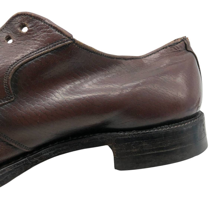 U-tip shoes Men's 27.0cm genuine leather brown type Vintage Second Hand