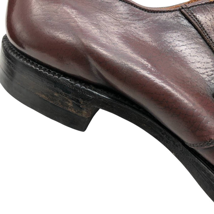 U-tip shoes Men's 27.0cm genuine leather brown type Vintage Second Hand