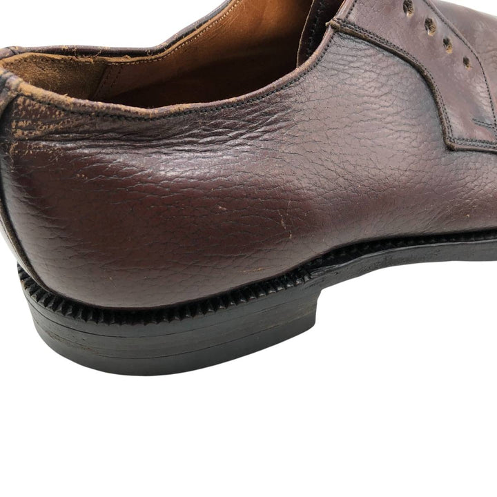 U-tip shoes Men's 27.0cm genuine leather brown type Vintage Second Hand