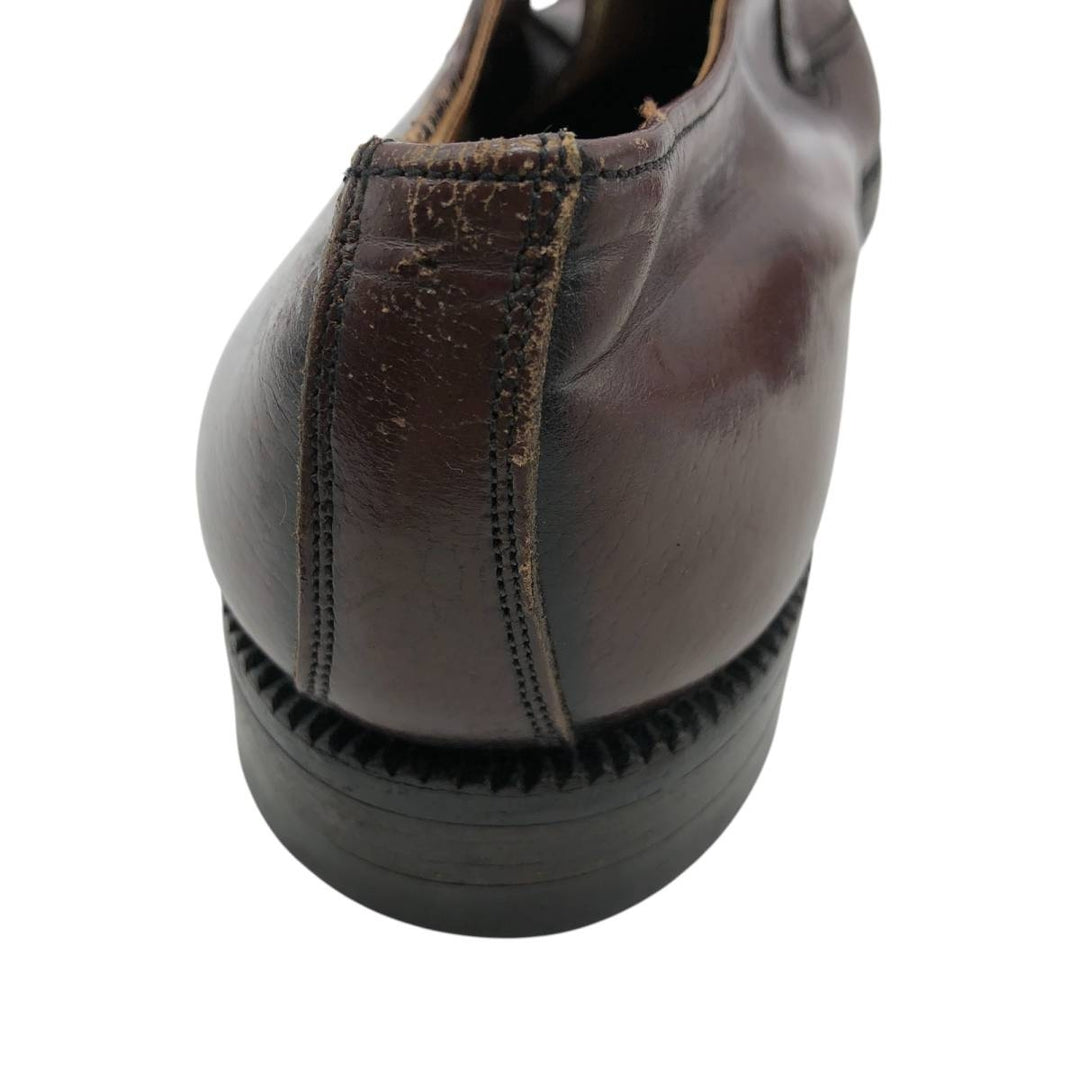 U-tip shoes Men's 27.0cm genuine leather brown type Vintage Second Hand