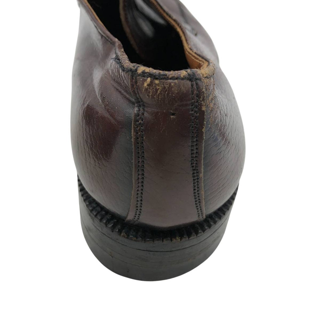 U-tip shoes Men's 27.0cm genuine leather brown type Vintage Second Hand