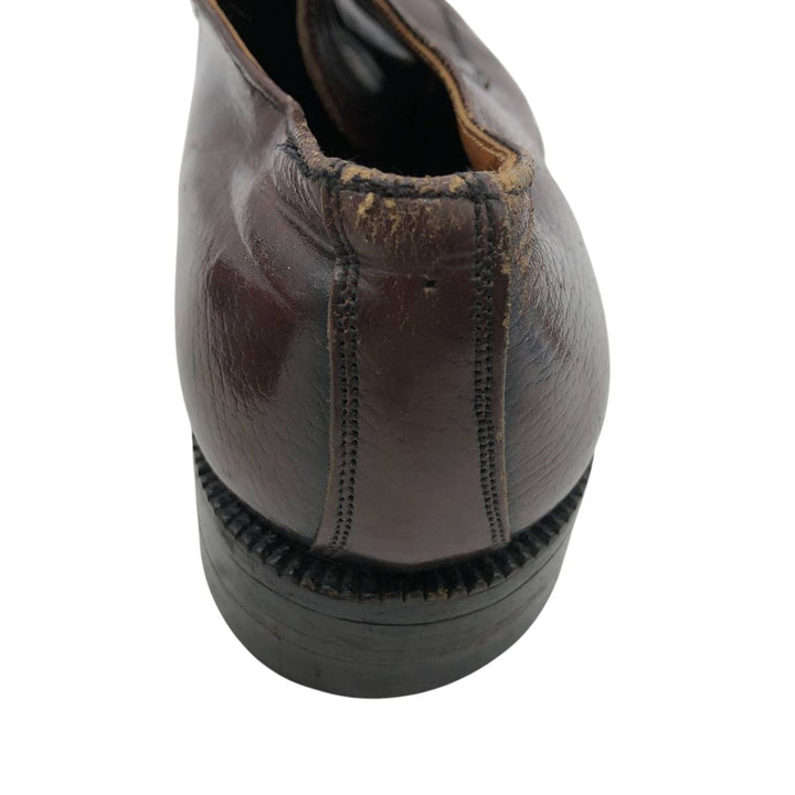 U-tip shoes Men's 27.0cm genuine leather brown type Vintage Second Hand