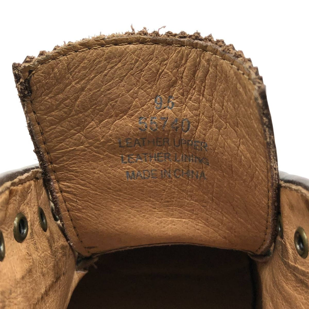 J.Crew Full Brogue Wingtip Shoes Men's 27.5cm leather burgundy type Vintage Second Hand