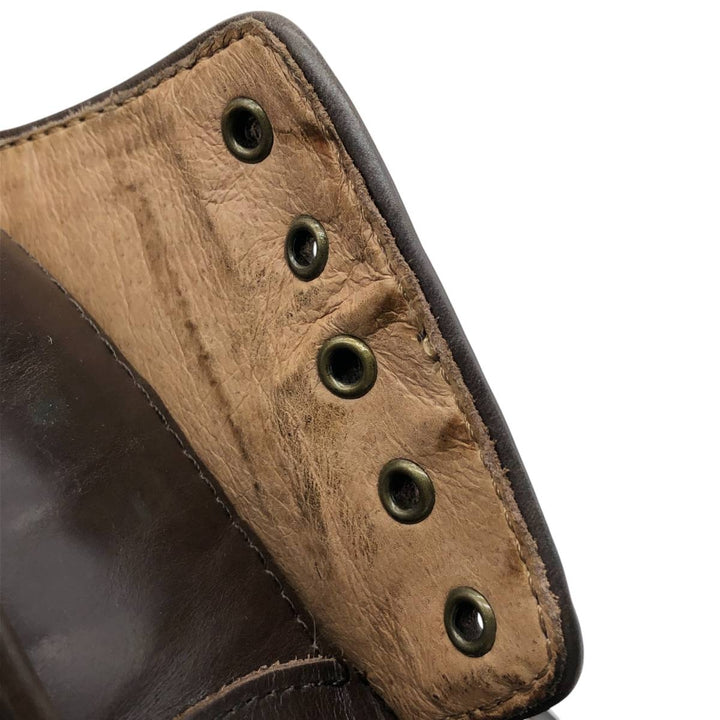 J.Crew Full Brogue Wingtip Shoes Men's 27.5cm leather burgundy type Vintage Second Hand