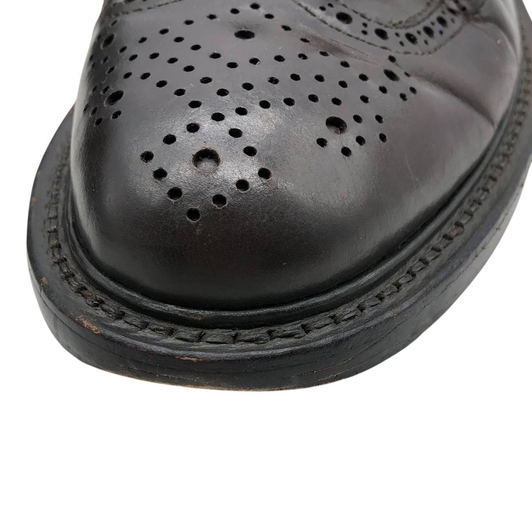 J.Crew Full Brogue Wingtip Shoes Men's 27.5cm leather burgundy type Vintage Second Hand