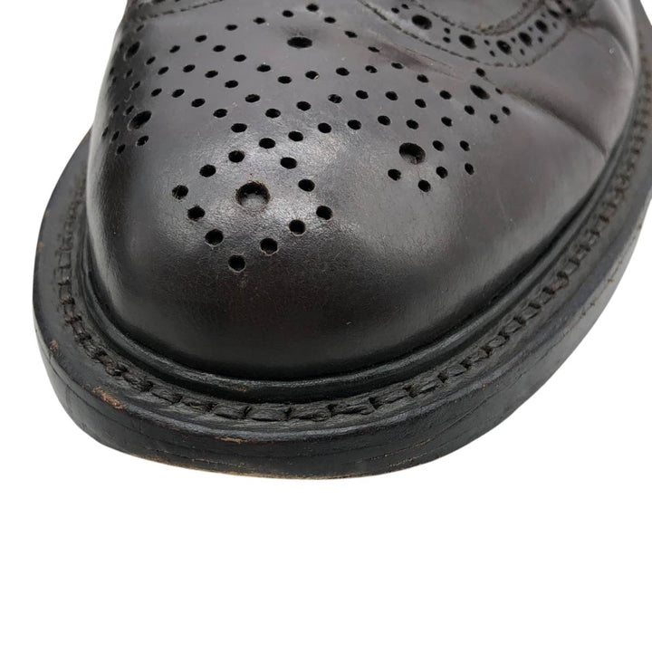 J.Crew Full Brogue Wingtip Shoes Men's 27.5cm leather burgundy type Vintage Second Hand