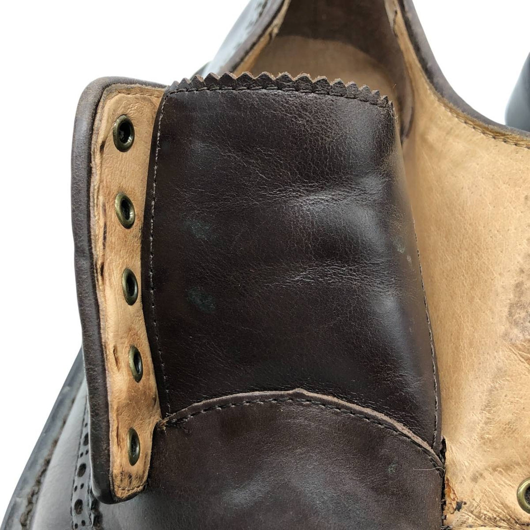 J.Crew Full Brogue Wingtip Shoes Men's 27.5cm leather burgundy type Vintage Second Hand