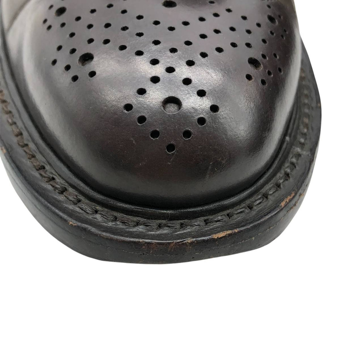 J.Crew Full Brogue Wingtip Shoes Men's 27.5cm leather burgundy type Vintage Second Hand