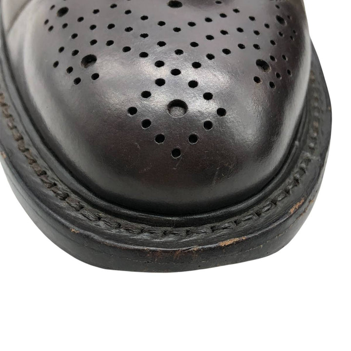 J.Crew Full Brogue Wingtip Shoes Men's 27.5cm leather burgundy type Vintage Second Hand