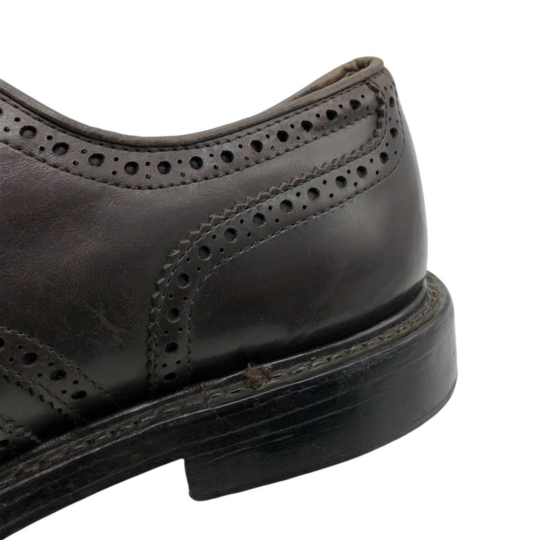 J.Crew Full Brogue Wingtip Shoes Men's 27.5cm leather burgundy type Vintage Second Hand