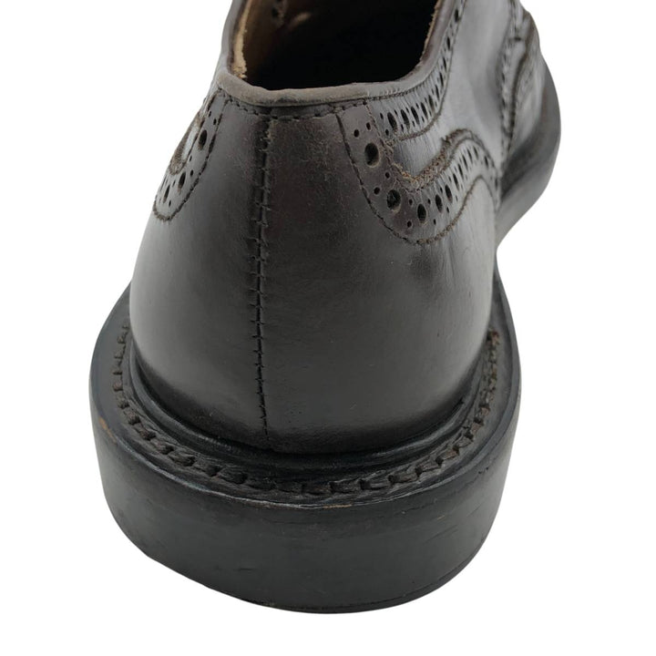 J.Crew Full Brogue Wingtip Shoes Men's 27.5cm leather burgundy type Vintage Second Hand