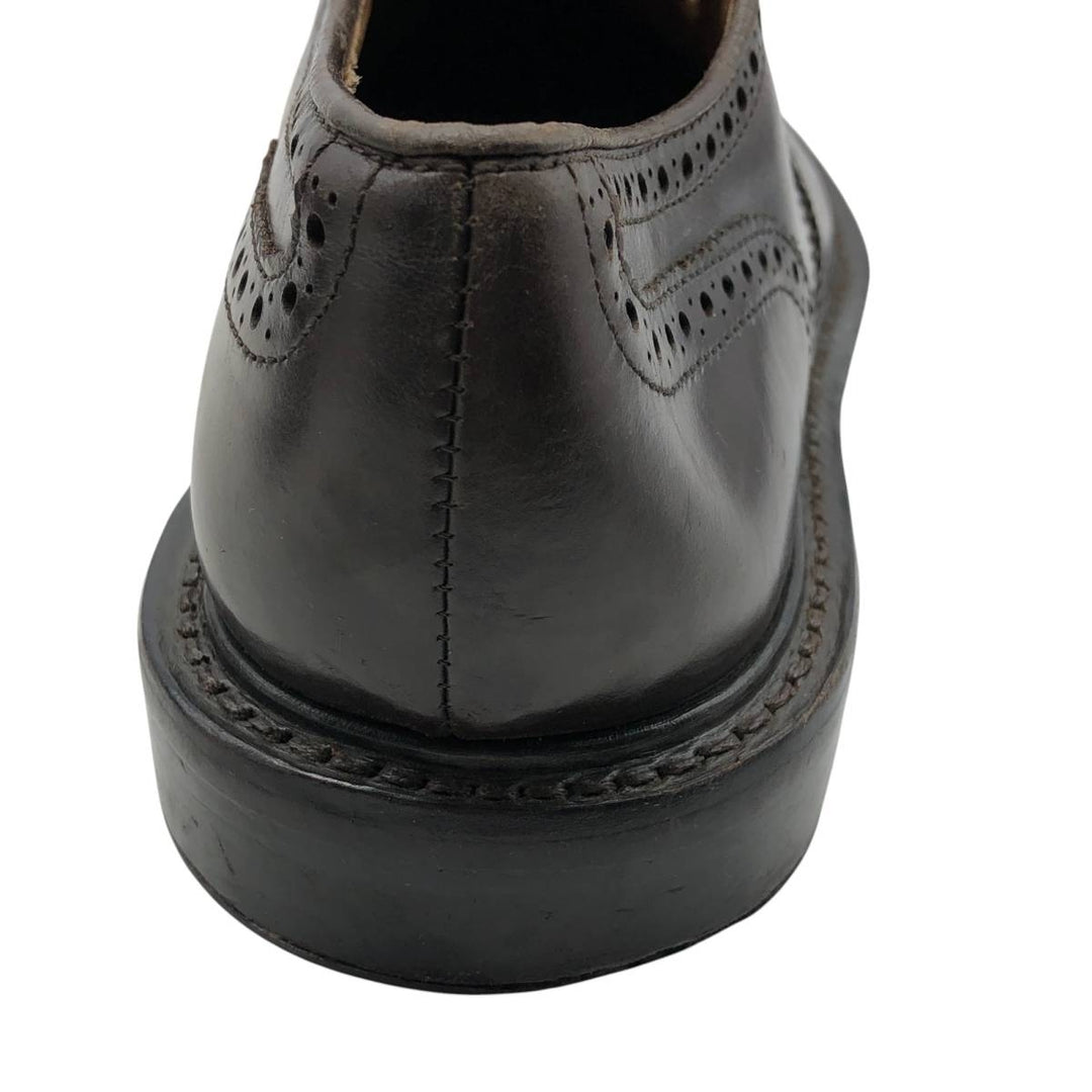 J.Crew Full Brogue Wingtip Shoes Men's 27.5cm leather burgundy type Vintage Second Hand