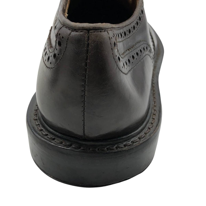 J.Crew Full Brogue Wingtip Shoes Men's 27.5cm leather burgundy type Vintage Second Hand