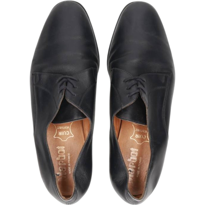 Marbot plain-toe shoes, made in France Men's 26.5cm genuine leather black type Vintage Second Hand