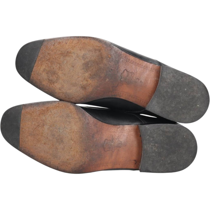 Marbot plain-toe shoes, made in France Men's 26.5cm genuine leather black type Vintage Second Hand