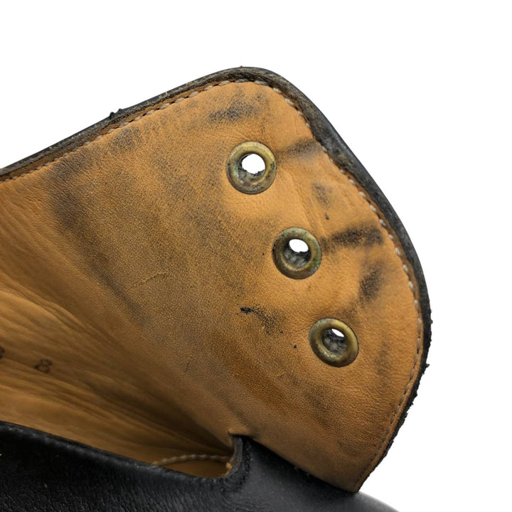 Marbot plain-toe shoes, made in France Men's 26.5cm genuine leather black type Vintage Second Hand